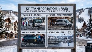 Ski Transportation in Vail